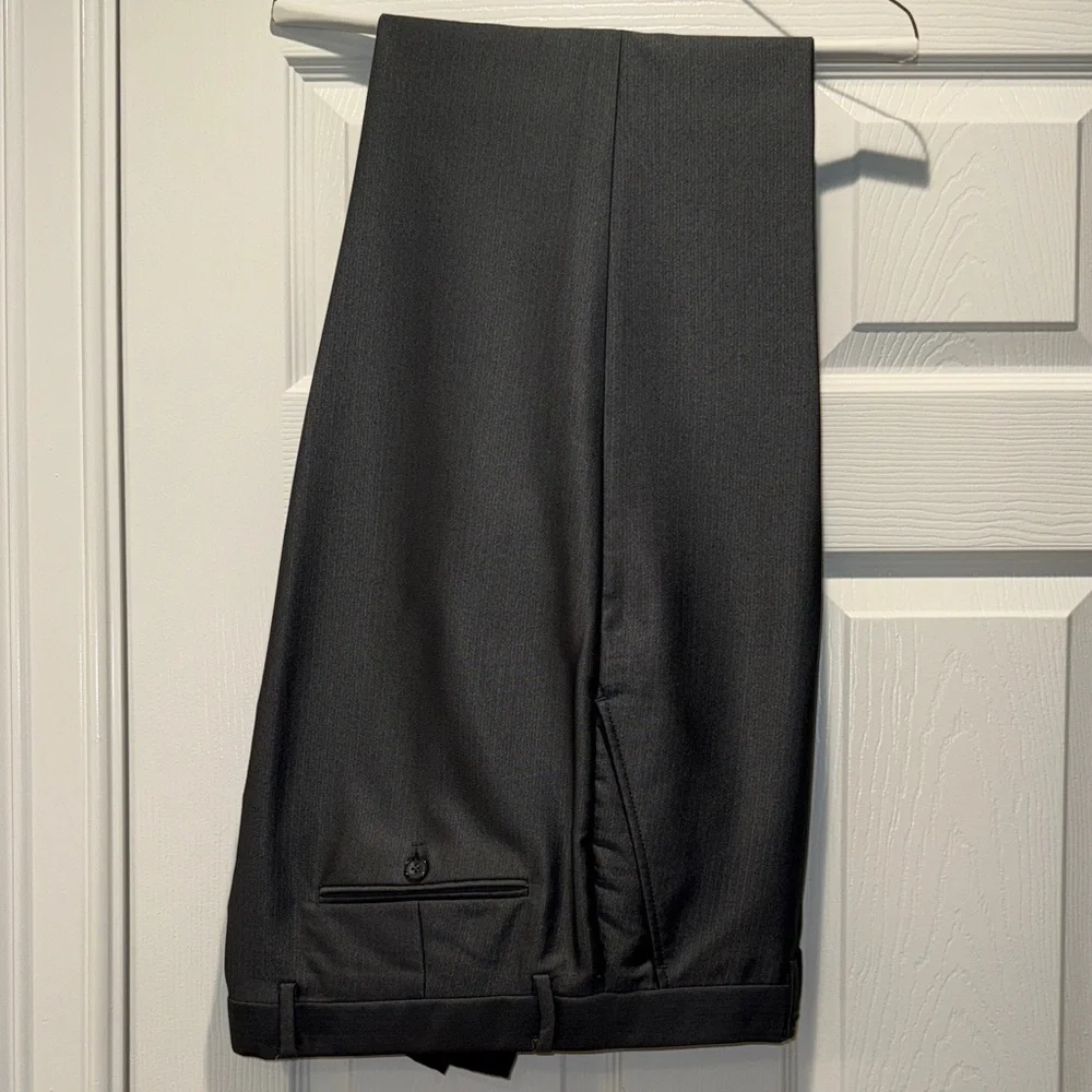 APT 9 Classic Gray Men's Blazer 46R / pants 36x32 - Picture 9 of 12